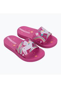 Klapki dziecięce Ipanema Urban VI Slide Kids. Kolor: różowy