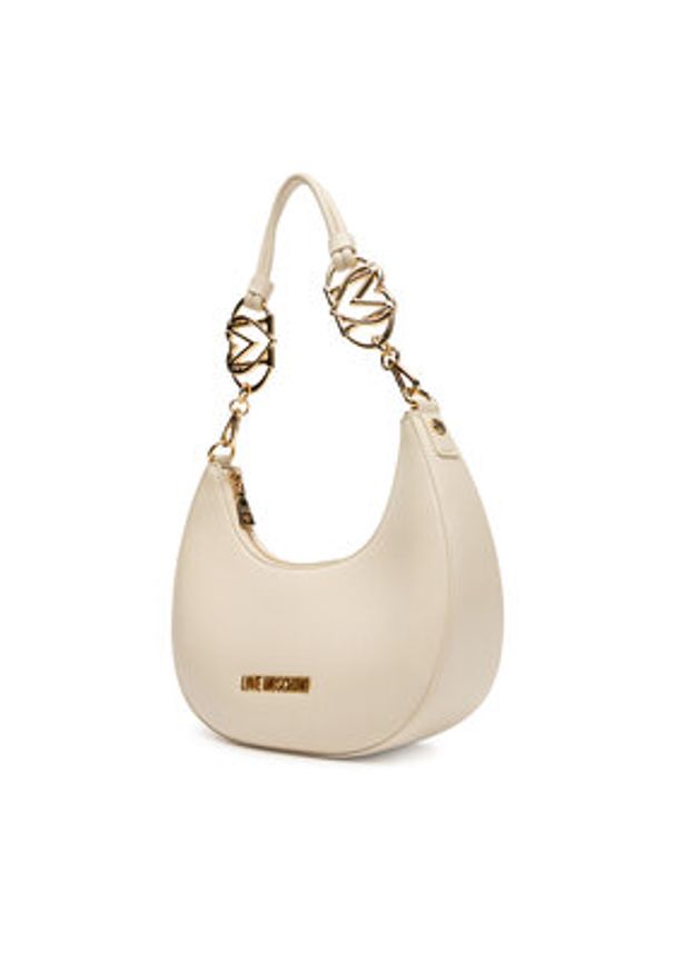 Love Moschino - LOVE MOSCHINO Torebka JC4048PP1NLF0110 Beżowy. Kolor: beżowy. Materiał: skórzane