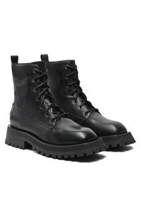 DKNY Trapery Farren K2438890 Czarny. Kolor: czarny. Materiał: skóra #5