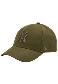 47 Brand New York Yankees MVP Cap, Czapka z daszkiem dla dorosłych. Kolor: zielony. Materiał: akryl, wełna