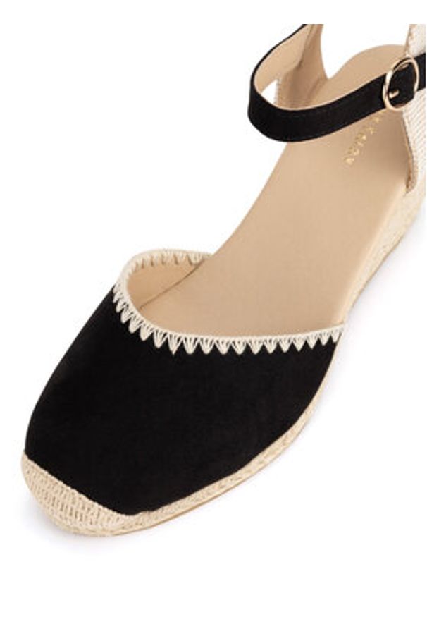 Jenny - JENNY Espadryle WYL2610-1 Czarny. Kolor: czarny. Materiał: materiał
