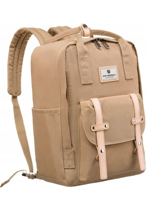 Peterson Miejski, duży plecak damski z poliestru - Peterson NoSize. Materiał: poliester