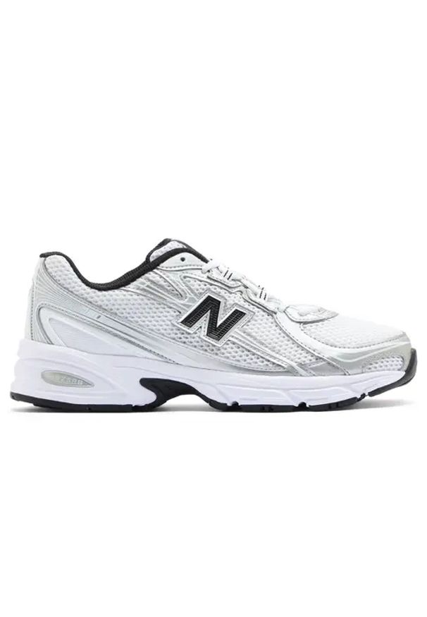 New Balance - NEW BALANCE U740NW2 Sneakersy damskie. Okazja: na co dzień. Zapięcie: sznurówki. Kolor: biały. Materiał: materiał, syntetyk, guma. Szerokość cholewki: normalna. Sezon: lato. Sport: koszykówka