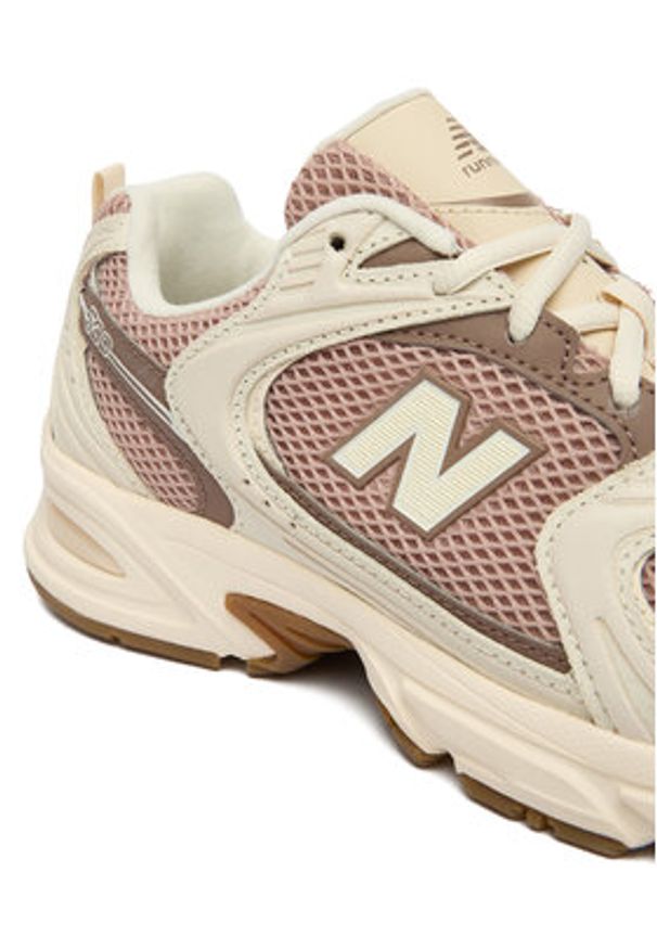New Balance Sneakersy U530SUA Beżowy. Kolor: beżowy. Materiał: skóra, zamsz