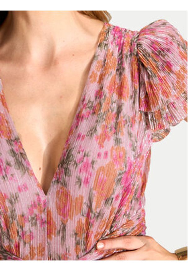 Swing Sukienka wieczorowa 5AJ02700 Różowy Regular Fit. Kolor: różowy. Materiał: syntetyk. Styl: wizytowy