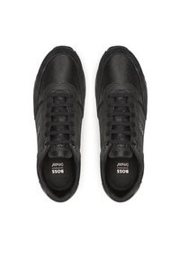 BOSS - Boss Sneakersy 50498133 Czarny. Kolor: czarny. Materiał: materiał #3