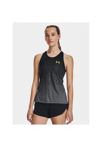 Under Armour - Koszulka damska tank top UNDER ARMOUR CICADA 1378404 bez rękawów. Kolor: czarny. Długość rękawa: bez rękawów