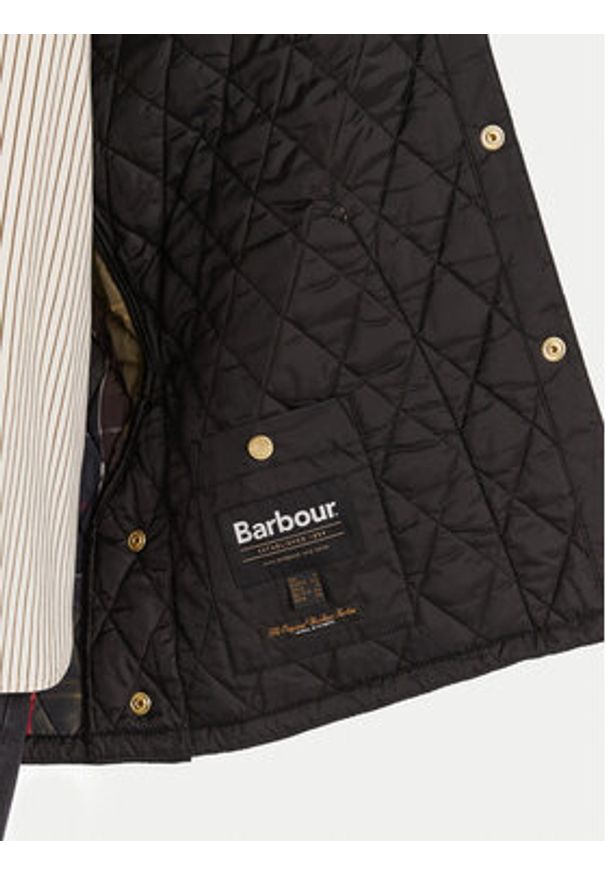 Barbour Kurtka przejściowa LQU1852BK91 Czarny Regular Fit. Kolor: czarny. Materiał: syntetyk