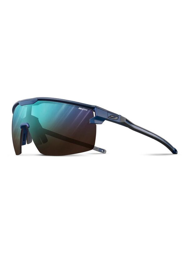 JULBO - Okulary fotochromowe Julbo Ultimate Cover niebieski Reactiv kat.2-4. Kolor: niebieski. Sport: turystyka piesza