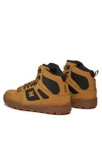 DC Shoes Sneakersy Pure Ht Wr ADYB100018 Brązowy. Kolor: brązowy. Materiał: skóra #7