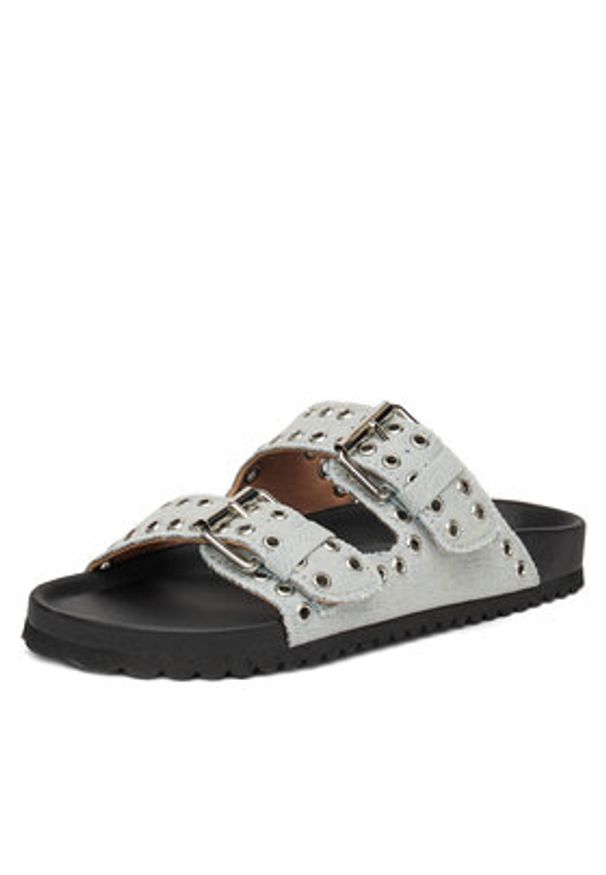 DeeZee Klapki MXCR-208 Niebieski. Kolor: niebieski. Materiał: materiał