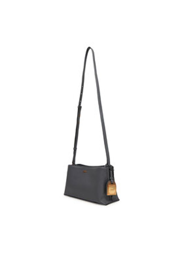 DKNY Torebka R44E1I54 Szary. Kolor: szary. Materiał: skórzane
