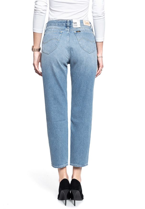 Lee - SPODNIE DAMSKIE LEE REGULAR STRAIGHT 90'S CAROL WORN CALLIE L30JGAZM 112106462