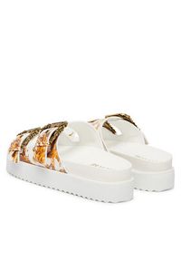 Versace Jeans Couture Klapki 80VA3SM1 ZS366 Złoty. Kolor: złoty. Materiał: skóra #6