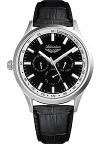 Zegarek Adriatica Zegarek męski Adriatica A8252.5214QF1 czarny. Kolor: czarny #1