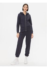 GANT - Gant Spodnie dresowe Rel Shield 4204921 Granatowy Relaxed Fit. Kolor: niebieski. Materiał: dresówka, bawełna