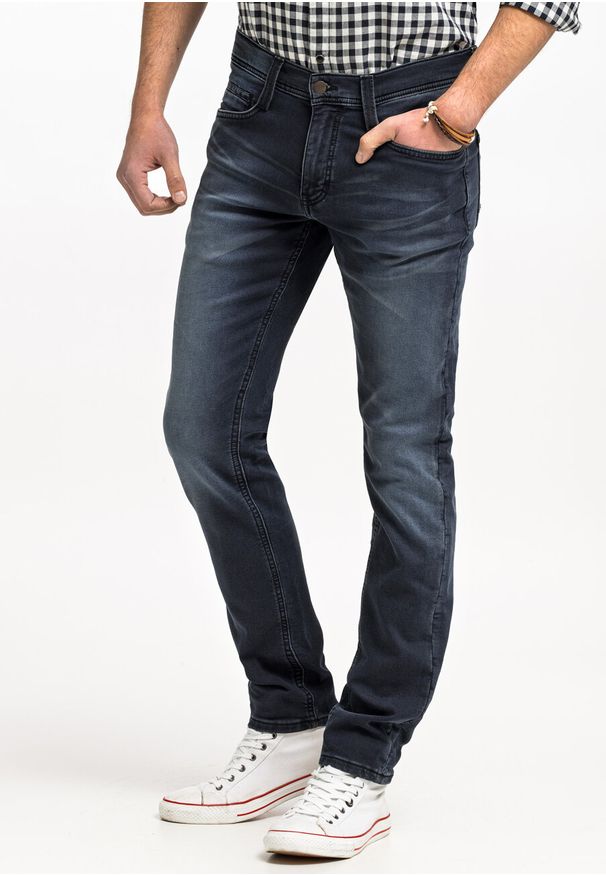 Mustang - MUSTANG OREGON TAPERED MĘSKIE SPODNIE JEANSOWE JEANSY DŻINSY DENIM BLUE 1012994 5000 883