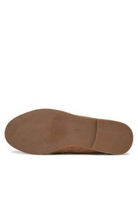 DeeZee Loafersy 1-141-1 Brązowy. Kolor: brązowy. Materiał: materiał #6