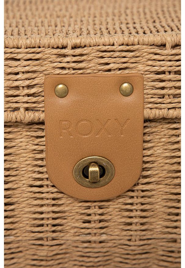 Roxy - Torebka. Kolor: brązowy. Rodzaj torebki: na ramię
