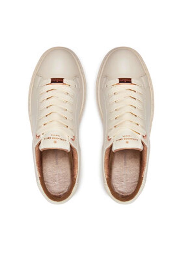 Alexander Smith Sneakersy London 8373 Écru. Materiał: skóra