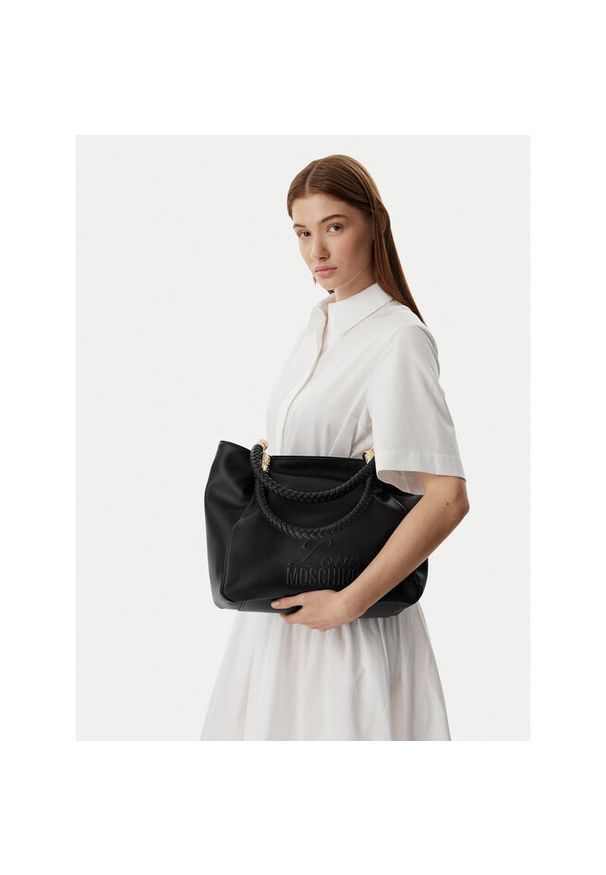 Love Moschino - Torebka LOVE MOSCHINO. Kolor: czarny