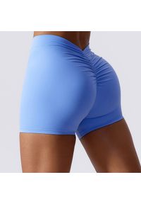 Intica - Szorty sportowe modelujące pośladki elastyczne Mirosava. Kolor: niebieski. Materiał: materiał. Sport: fitness #11