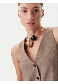 Weekend Max Mara Naszyjnik Damara 2515751065650 Złoty. Materiał: metalowe. Kolor: złoty
