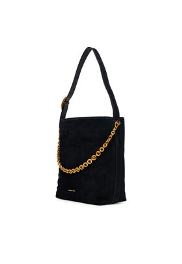 MICHAEL Michael Kors Torebka 30T6AUEM8S Czarny. Kolor: czarny. Materiał: skórzane, zamszowe