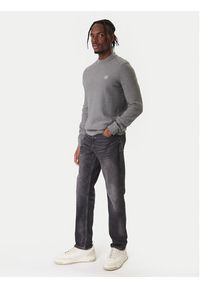 BOSS Sweter Anion 50527584 Szary Regular Fit. Kolor: szary. Materiał: bawełna #4