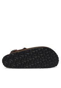 Birkenstock Sandały Tokio 1032025 Brązowy. Kolor: brązowy. Materiał: skóra, zamsz #5