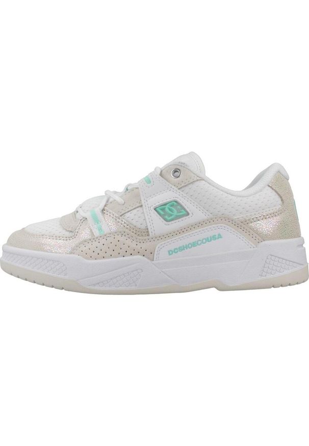 DC Shoes - Tenisówki Dc Model Construct Shoe Kolor Biały. Kolor: biały. Materiał: tkanina, skóra