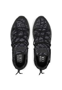 Versace Jeans Couture Sneakersy 79YA3SA6 ZSD06 U23 Czarny. Kolor: czarny. Materiał: skóra #6