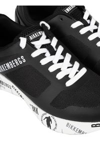 Bikkembergs Sneakersy "Flavio" | B4BKM0089 | Flavio | Mężczyzna | Czarny. Kolor: czarny. Materiał: skóra ekologiczna, materiał. Wzór: aplikacja
