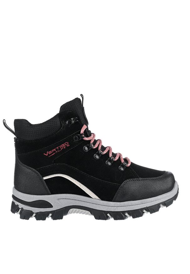 Aulp - Buty trekkingowe damskie AULP VORRA czarne. Kolor: czarny. Styl: sportowy