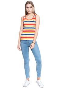 Lee - DAMSKI TANK TOP LEE SLIM TANK TOP SLIM FIT POPPY RED L41MEZNH 112109090 #7