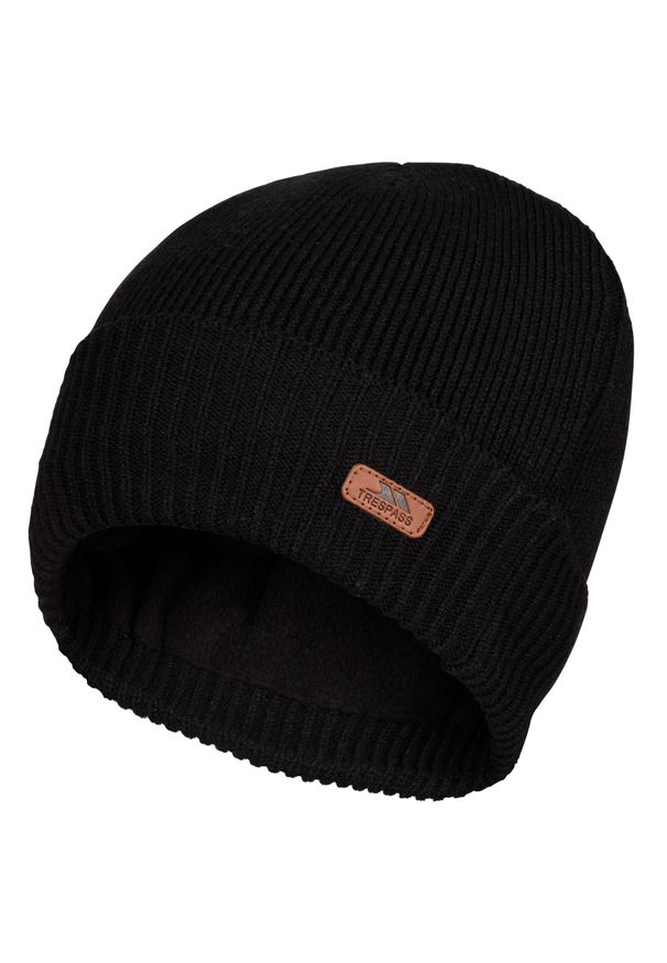 TRESPASS - Wodoodporna Czapka Unisex Dla Dorosłych Chuck. Kolor: czarny. Sezon: zima