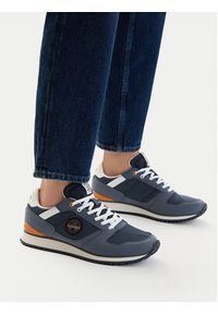 Napapijri Sneakersy NP0A8AAO Granatowy. Kolor: niebieski. Materiał: skóra #5