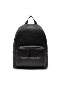 Calvin Klein Plecak Sculpted Campus K60K612223 Czarny. Kolor: czarny. Materiał: skóra #1