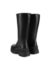 Jenny Fairy Kozaki WYL3909-1 Czarny. Kolor: czarny. Materiał: materiał #3