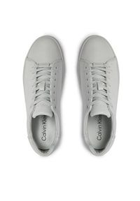 Calvin Klein Sneakersy Clean Cupsole Lace Up HW0HW01863 Szary. Kolor: szary