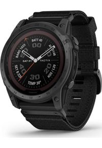 GARMIN - Zegarek sportowy Garmin Garmin Tactix 7 3,56 cm (1.4") MIP Czarny GPS. Kolor: czarny. Styl: sportowy