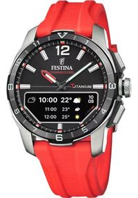 Zegarek Festina Zegarek męski Festina F23000-C czerwony. Kolor: czerwony #1