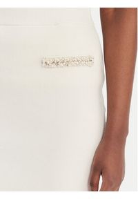 Guess Spódnica mini W6RD75 Z4422 Écru Regular Fit. Materiał: wiskoza #4