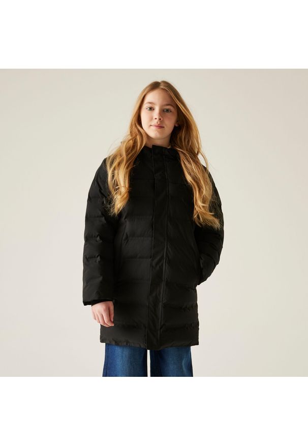 DARE 2B - Płaszcz dziecięcy zimowy Wander Dare 2b. Kolor: czarny. Materiał: poliester, puch, tkanina. Sezon: zima. Styl: sportowy