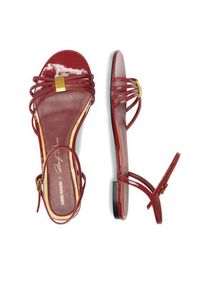 Gino Rossi Sandały ROSE-SLT569P-19 Czerwony. Kolor: czerwony. Materiał: skóra #5