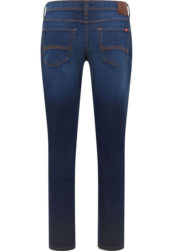 Męskie Spodnie jeansowe Mustang Style Washington Straight Denim Blue 1017439 5000 802