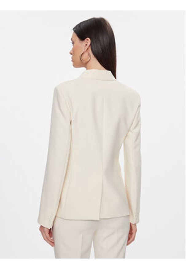 Max Mara Leisure Marynarka Uva 2415041031 Écru Regular Fit. Materiał: syntetyk