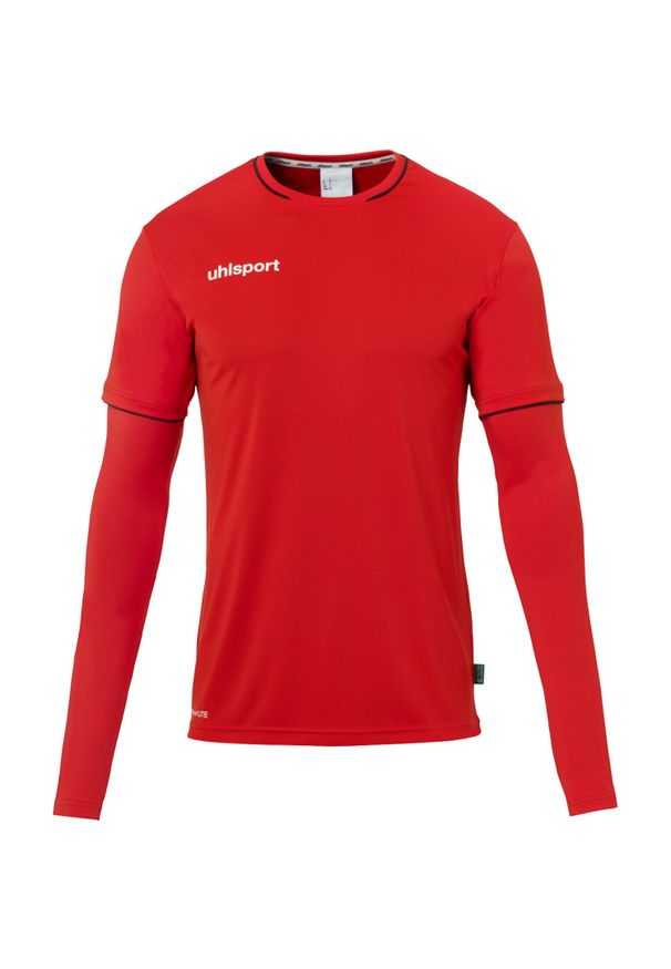 UHLSPORT - Koszulka bramkarska dla dzieci Uhlsport. Kolor: wielokolorowy, czarny, czerwony. Sport: piłka nożna