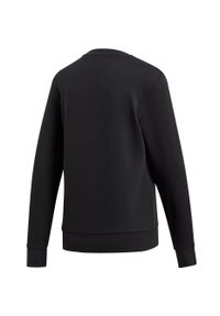 Adidas - Bluza damska adidas W Essentials Linear Sweat czarna DP2363. Kolor: czarny