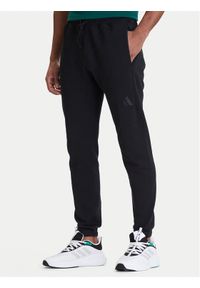 Adidas - adidas Spodnie dresowe ALL SZN French Terry IV5216 Czarny Loose Fit. Kolor: czarny. Materiał: bawełna #1